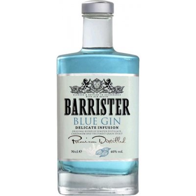 Barrister Blue Gin 40% 0,7 l (holá láhev) – Zbozi.Blesk.cz