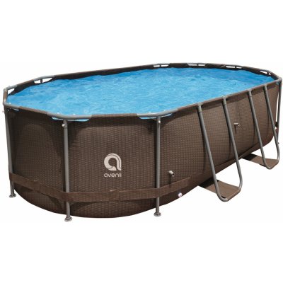 Master Pool Steel Super Rattan 427 x 275 x 100 cm JL12024 – Sleviste.cz