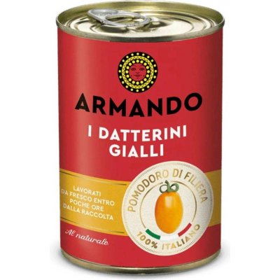 ARMANDO Loupaná rajčata datterini 400 g – Zboží Dáma