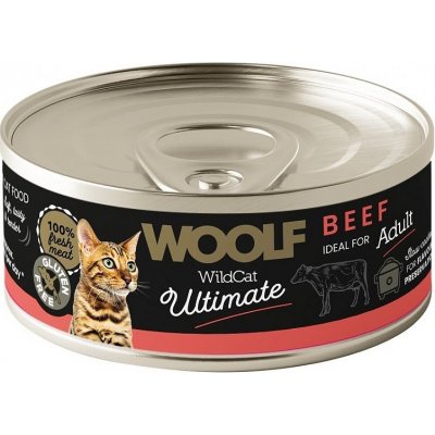 Woolf Wildcat Ultimate Beef pate 85 g – Hledejceny.cz
