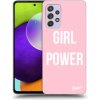 Pouzdro a kryt na mobilní telefon Samsung Picasee silikonové Samsung Galaxy A52 5G Girl power čiré