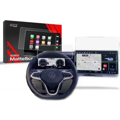 GRIZZ Protector, Ochranná fólie na display 2v1 Matte, VW Passat B9, 2024- , Display 15" – Sleviste.cz
