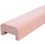 Marušík Dřevěné madlo panelákové HLPD4828 48 x 28 mm buk nastavovaný – Sleviste.cz