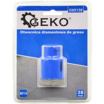 GEKO G65138 Diamantový vrták vykružovák na dlažbu M14 38mm