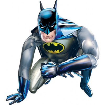 Chodící balonek Batman 91 x 111 cm – Zboží Dáma