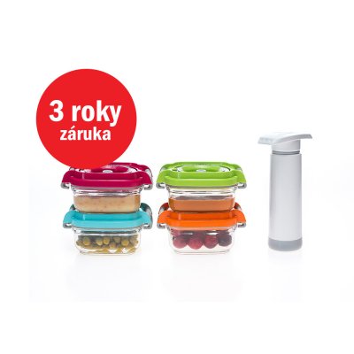 STATUS Tritan Baby 5dílný set vakuových dóz 158710 – Hledejceny.cz