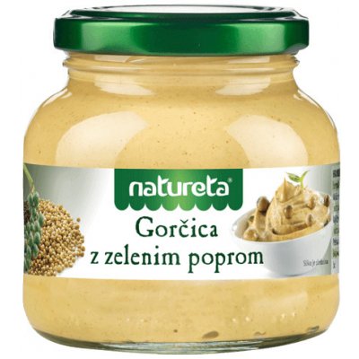 Natureta Horčice se zeleným pepřem 200 g – Zboží Dáma