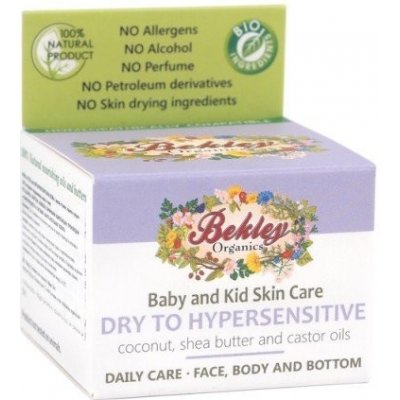 Bekley Organics Přírodní balzám pro suchou a hypersenzitivní pokožku 30 ml – Zbozi.Blesk.cz