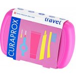 Curaprox Travel set stejnobarevný mix náhradních hlavic magenta 2 ks – Zboží Dáma