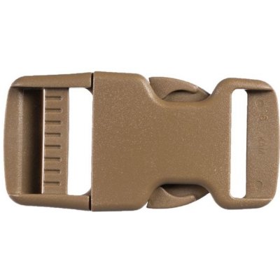 Spona/přezka plastová Mil-Tec 2,5 cm - coyote – Hledejceny.cz