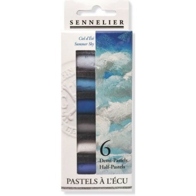Sennelier Sada suchých pastelů Summer Sky 6 ks – Zboží Dáma