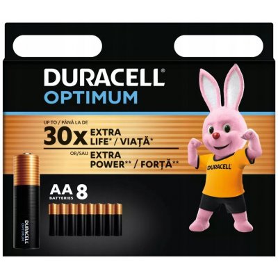 DURACELL Optimum AA 8ks 42386 – Zbozi.Blesk.cz