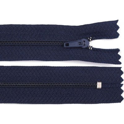 Prima-obchod Spirálový zip No 3 délka 50 cm pinlock, barva 330 modrá tmavá – Hledejceny.cz