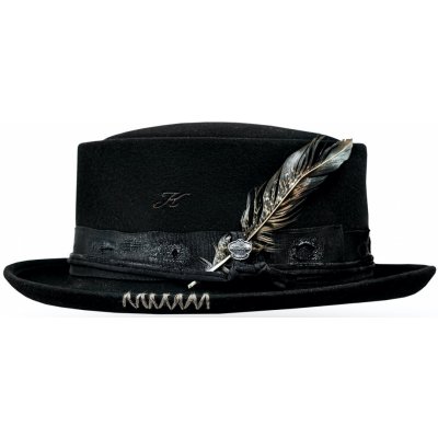 Kastori klobouk Laris vintage černý – Zboží Mobilmania