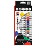 akrylové barvy Marabu Artist Acryl 122000090 sada 12x12 ml – Hledejceny.cz