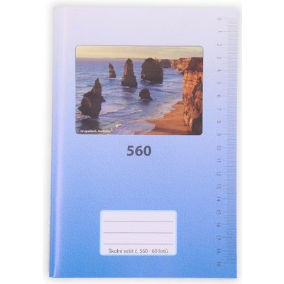 Vikpap 560 Sešit A5 čistý 60l. – Zboží Dáma