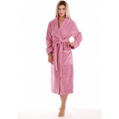 Tampa dámský župan se šálovým límcem 2149 3352 růžová savý župan – Sleviste.cz