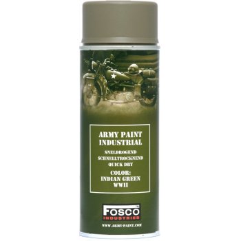 Barva ARMY ve spreji 400 ml FOSCO® - Indian Green WWII