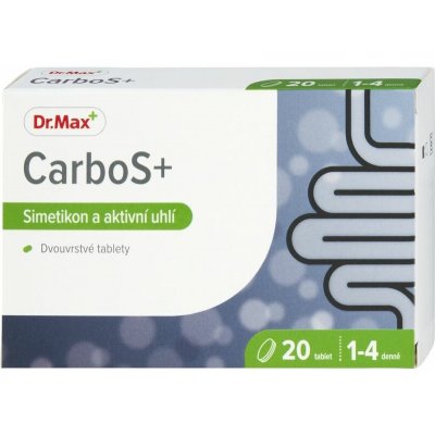 Dr. Max CarboS+ 20 tablet – Hledejceny.cz