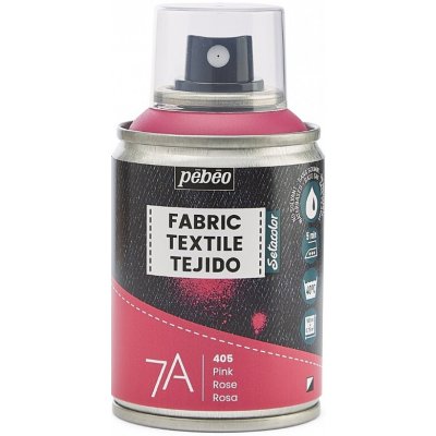 Barva na textil ve spreji Pebeo 7A 100 ml 405 Pink – Hledejceny.cz