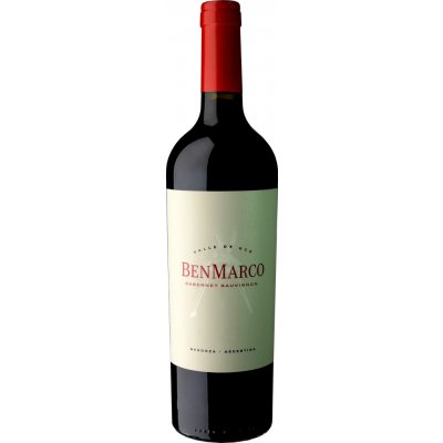 Susana Balbo BenMarco Cabernet Sauvignon 2021 Červené 14% 0,75 l (holá láhev) – Hledejceny.cz