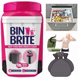 Bin Brite Prášek neutralizující pach z koše Berry Blast 500 g