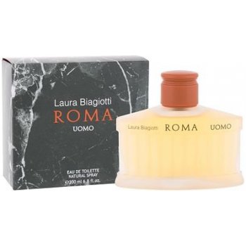 Laura Biagiotti Roma Uomo toaletní voda pánská 200 ml