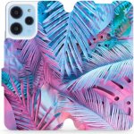 Mobiwear - Xiaomi Redmi 12 - MG10S Fialové a modré listy – Zboží Živě