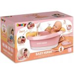 SMOBY Baby Nurse Vanička s příslušenstvím elektronická – Zboží Dáma
