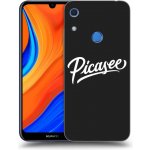 Pouzdro Picasee silikonové Huawei Y6S - Picasee - White černé – Zbozi.Blesk.cz