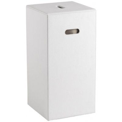 Sapho LUXURY koš na prádlo 30x61,8x30cm, bílá 103602 – Sleviste.cz