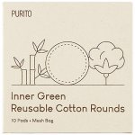 Purito Inner Green Reusable Cotton Rounds 10 ks – Zboží Mobilmania