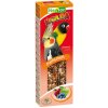 Vitamíny a doplňky stravy pro ptáky NESTOR Tyčinka ovocná pro papoušky 115 g