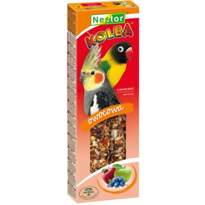 NESTOR Tyčinka ovocná pro papoušky 115 g – Hledejceny.cz