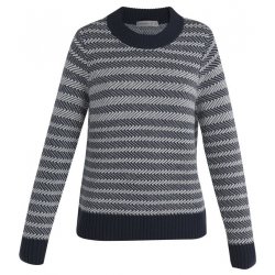 Icebreaker Wmns Waypoint Crewe Sweater, Midnight Navy