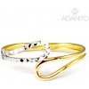 Prsteny Adanito BRR0789GS zlatý z kombinovaného zlata
