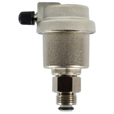 FORNARA automatický odvzdušňovací ventil 1/2" se zpětnou klapkou niklovaný – Zbozi.Blesk.cz