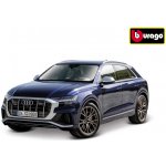 Bburago Audi SQ8 modrá 1:32 – Zboží Mobilmania