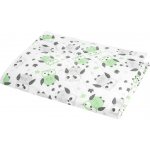 Akuku podložka sovy žluto-zelené 55 x 70 – Sleviste.cz