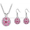 Fashion Jewelry souprava pink balls FJ084