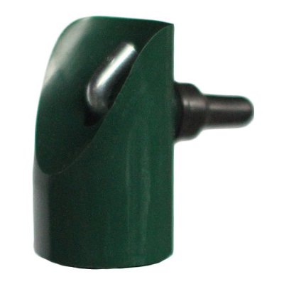 Koncovka na vzpěru PVC 38 mm - zelená – Sleviste.cz