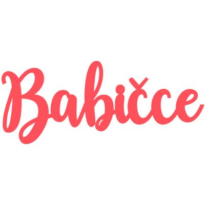 Davona Babičce vyřezávací kovová šablona 1ks – Zboží Dáma