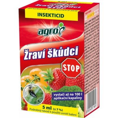 AGRO Žraví škůdci STOP 5 ml – Zbozi.Blesk.cz