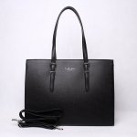Flora & Co velká elegantní kabelka na rameno X8022 černá – Zboží Mobilmania