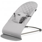 eliNeli Dětské polohovací lehátko, šedé – Sleviste.cz