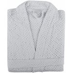 Bricini vaflový kimono župan Bricini Be Vegan silver – Zboží Mobilmania