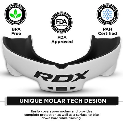 RDX Chránič zubů Bílo-černý jr – Zboží Dáma