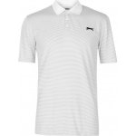 Slazenger pánské triko Micro Stripe Bílé