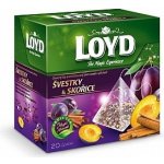 Loyd pyramida Švestka a skořice 20 x 2 g – Zboží Mobilmania