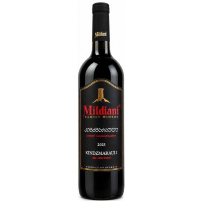 Wine Man Mildiani Kindzmarauli polosladké červené víno 11,5 % 0,75 l (holá láhev) – Hledejceny.cz